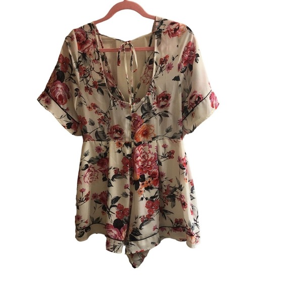 womens romper - Picture 2 of 6